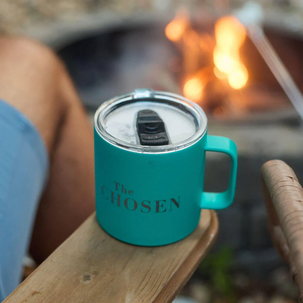 Get Used to Different Stainless Steel Teal Mug - Image 3
