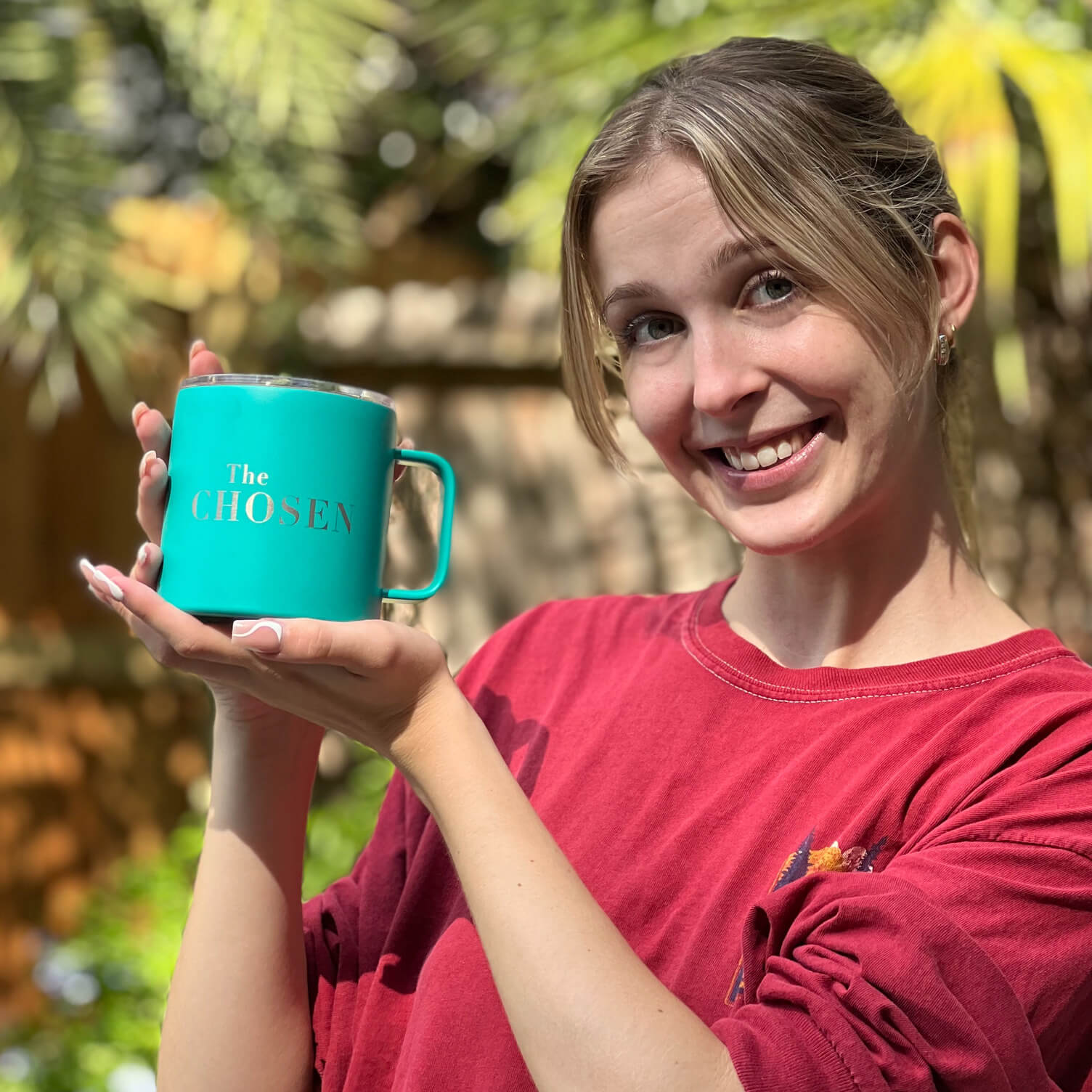 Get Used to Different Stainless Steel Teal Mug - Image 8