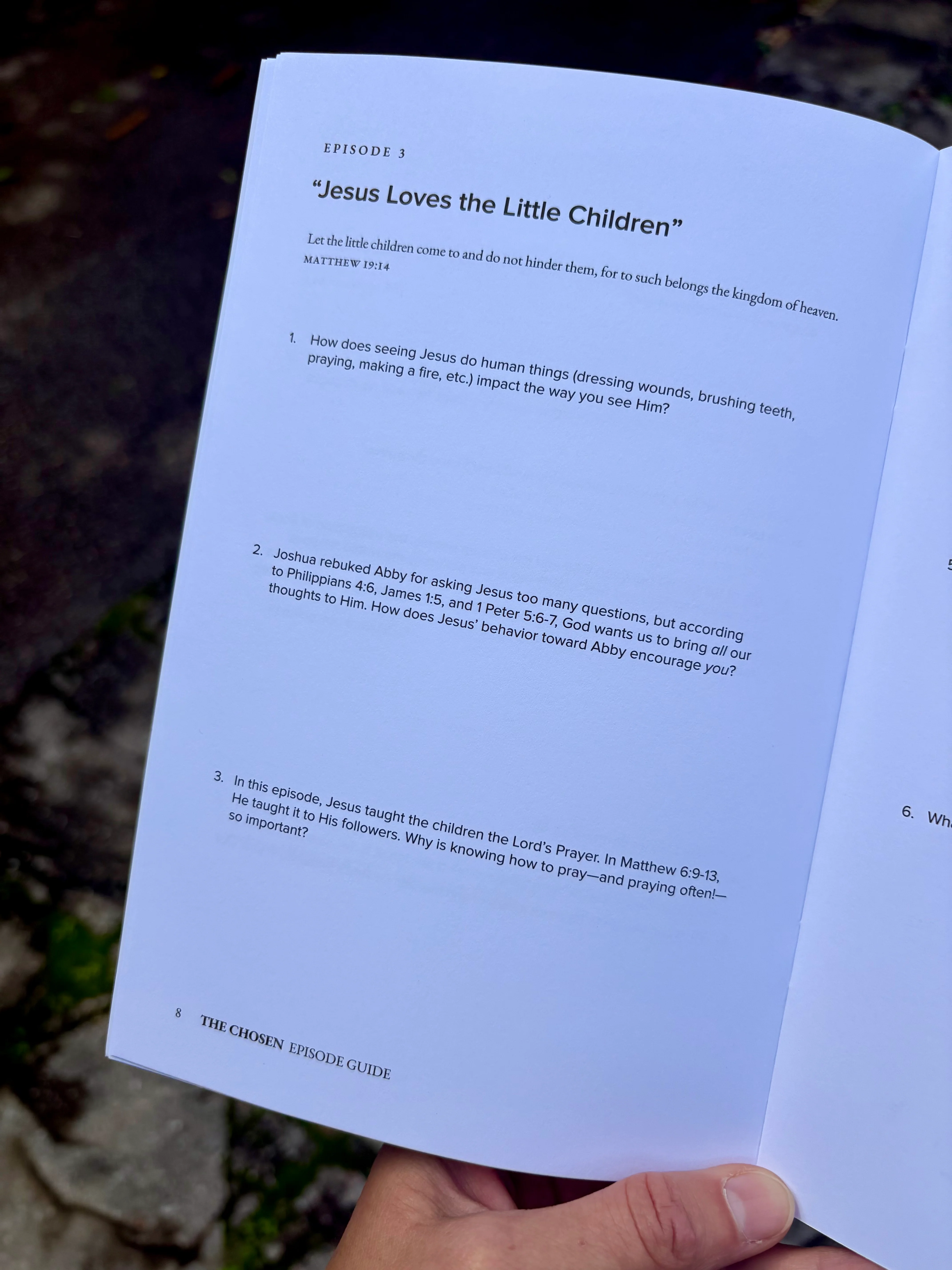 The Chosen Episode Viewer Guide Season Three - Image 2