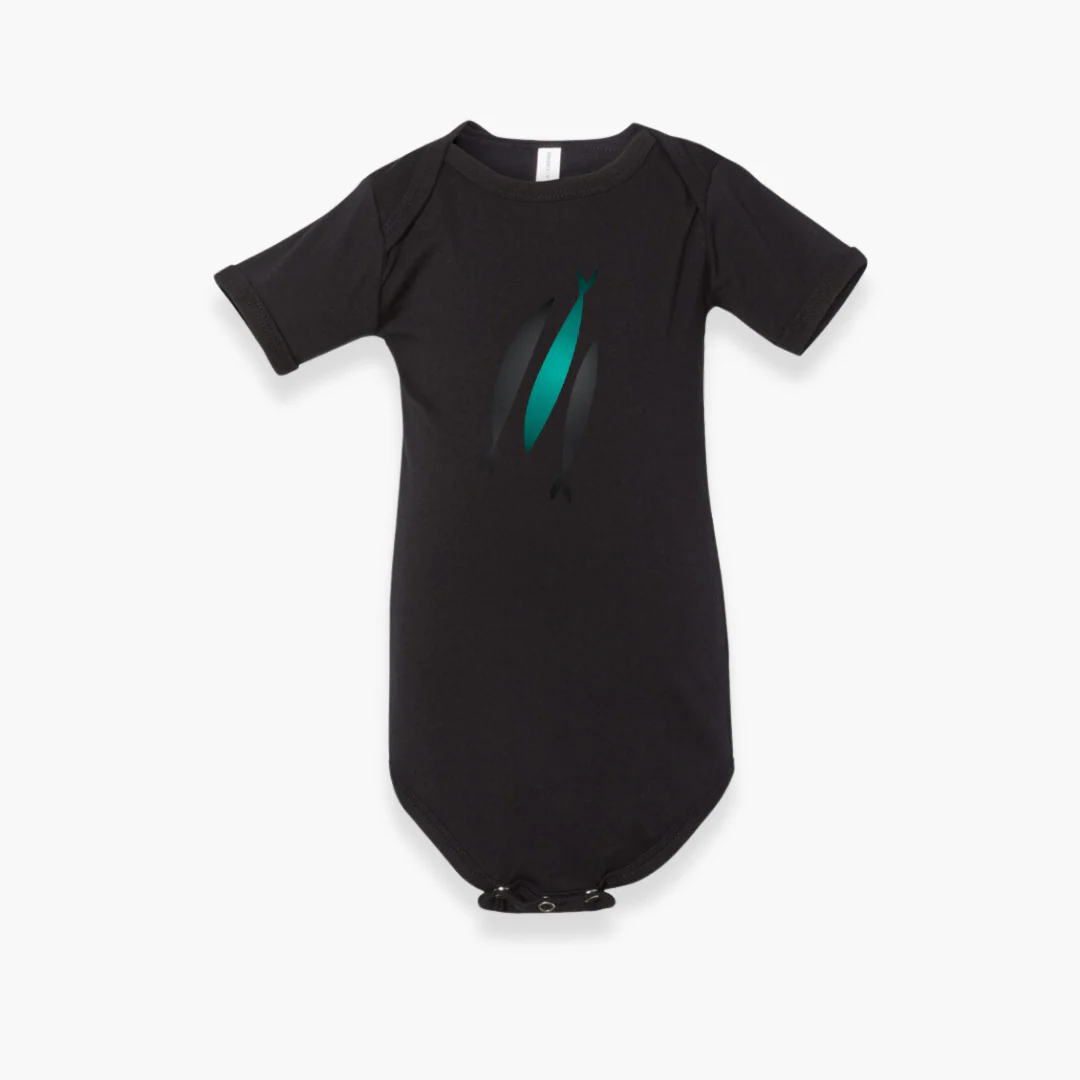 3 Fish Baby Body Suits